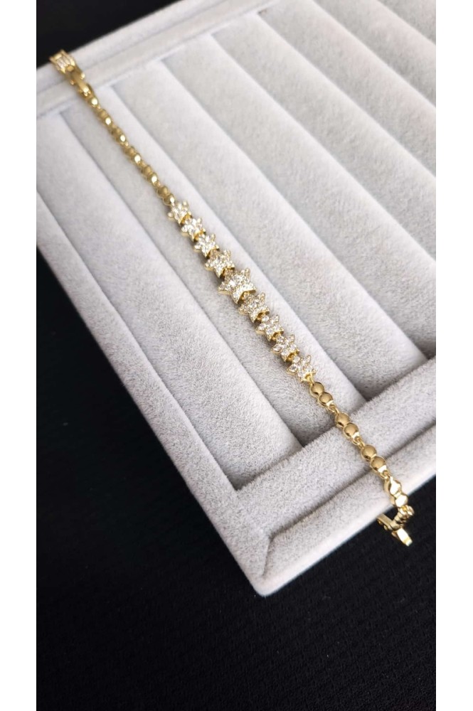 VIP 14K  Yıldız Bileklik