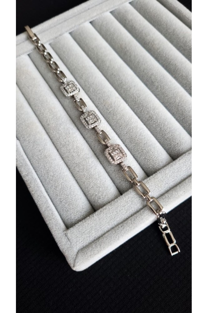 VIP Silver Diamond  bileklik