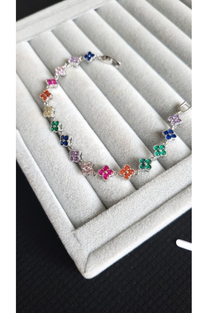 Çelik Sıralı cleef bileklik