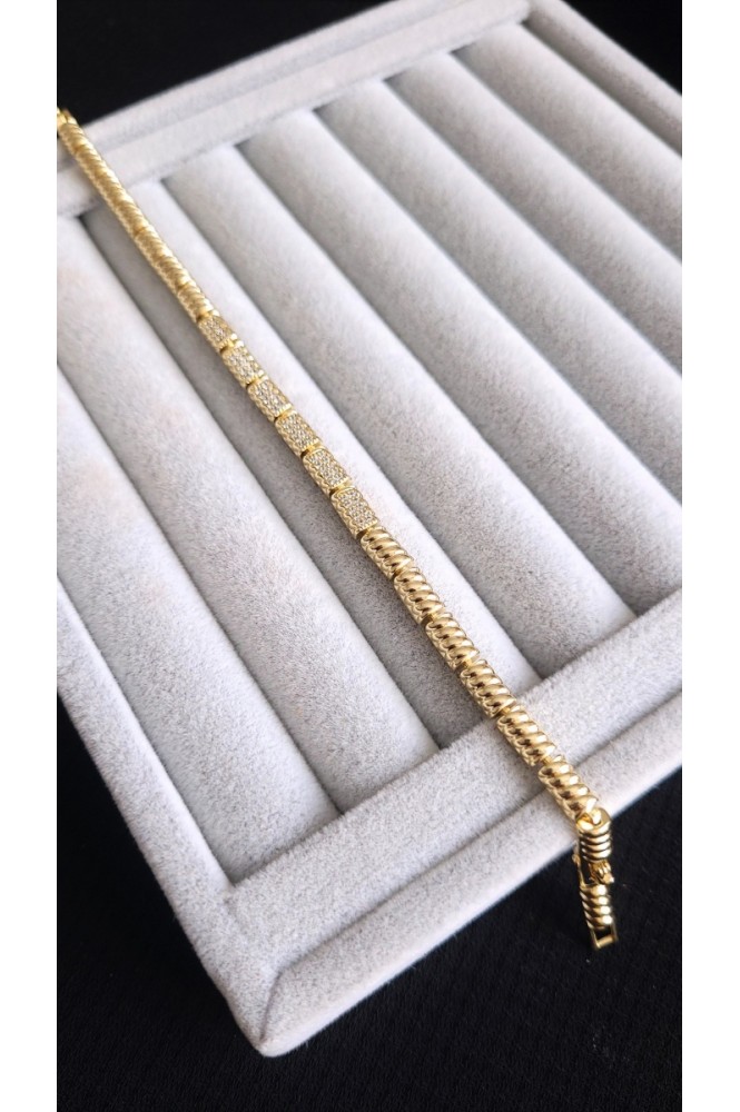 VIP 14 k burgu model bileklik